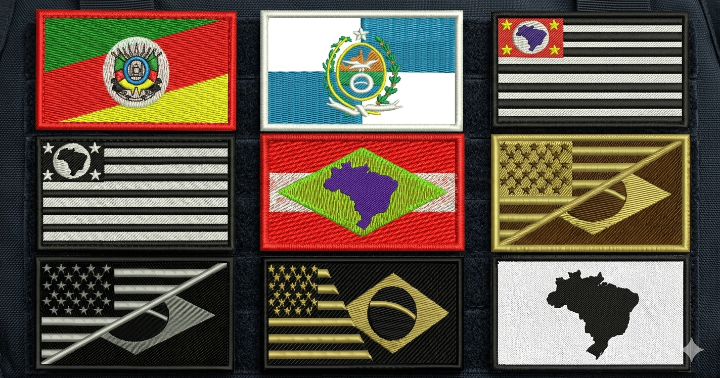 Patches bordados Moto Clubes